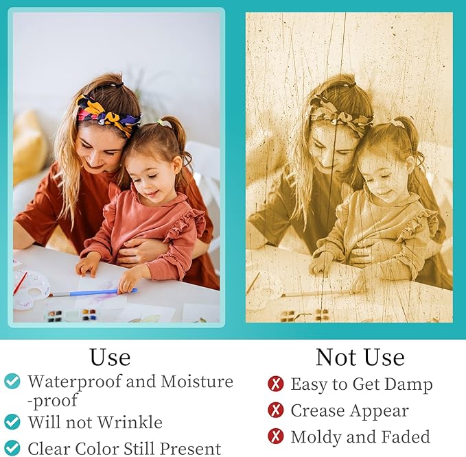 3 mil Thermal Laminating Pouches, Clear 9 x 11.5 Inch Laminating Sheet Paper for Thermal Laminator, Holds US Letter Size Laminate Sheets (30 Pack)