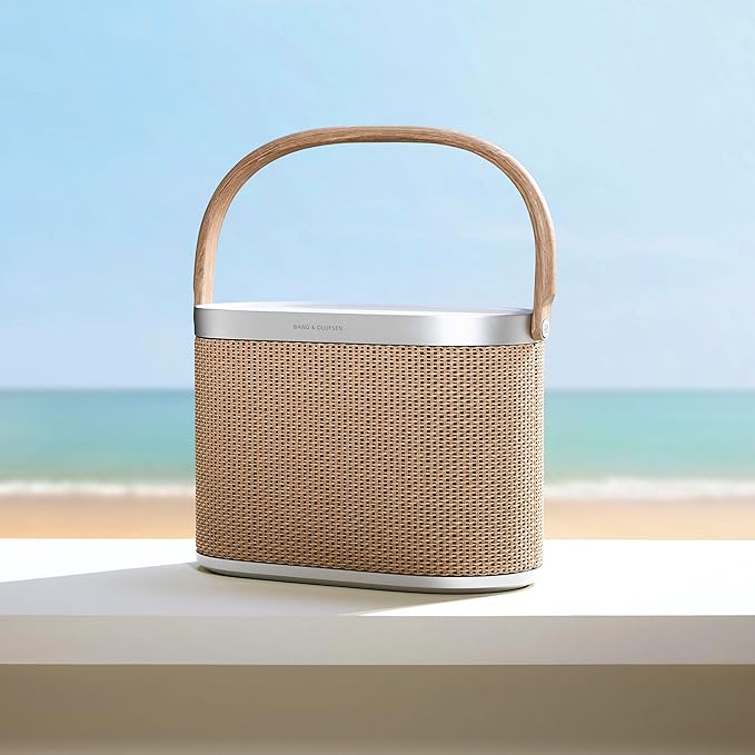 Bang & Olufsen Beosound A5 - Portable Bluetooth Speaker with Wi-Fi Connection, Carry-Strap, Nordic Weave