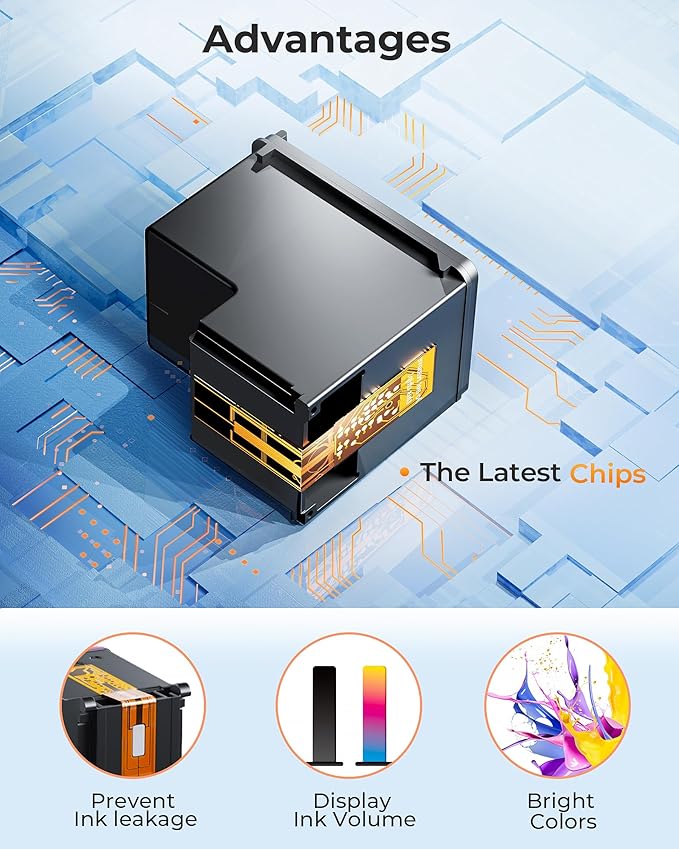 275XL PG275 Black Ink Cartridges Replacement for Canon Ink 275 for 275XL Ink Cartridges for Canon Printers PIXMA TS3520 TS3522 TS3720 TS3722 TR4720 TR4722 TR4723 (2 Black)