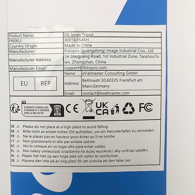 Fotopro 48" Camera Phone Tripod with 3-Way Head Phone Mount Remote Control, Aluminum Lightweight Portable Travel Tripod Stand for Camera Smartphone