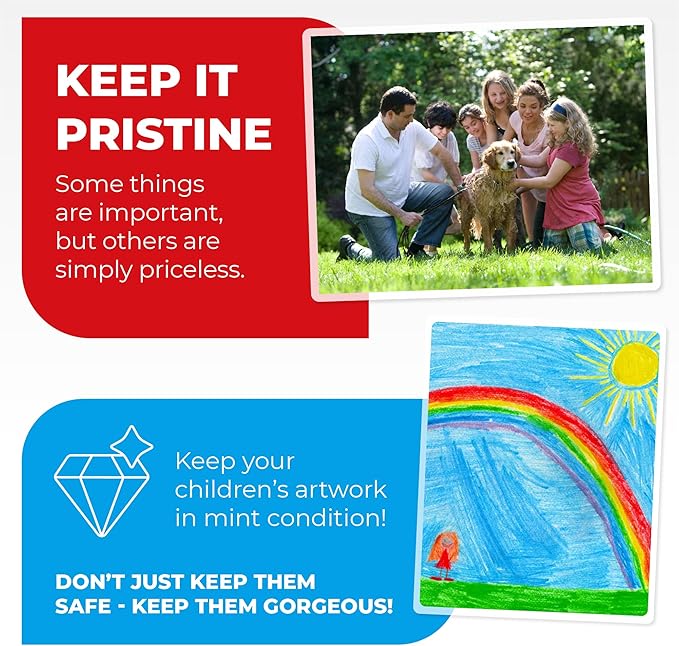 5MIL Thermal Laminating Sheets (100 Count) 4.3x6.3 inch, Card Size Dry-Erase Friendly Laminating Pouches, Compatible with Laminators, Crystal Clear Laminated Finish