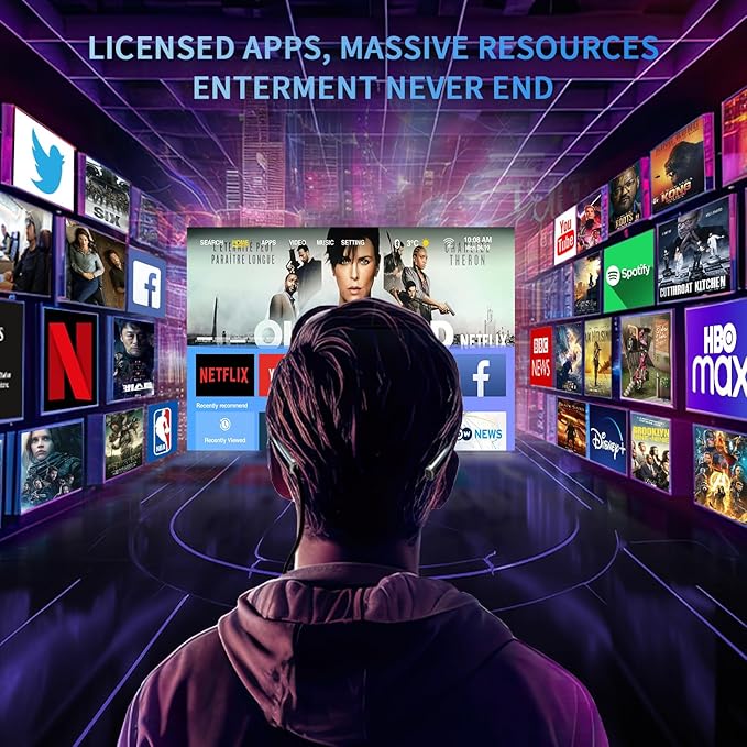 1250 ANSI Smart 4K Daytime Projector with WiFi Bluetooth 2 HDMI ARC Apps Auto Focus Zoom Ceiling Proyector Audio Out for Daylight Home Theater Laptop Phone PC TV Movie Gaming Presentation Living Room