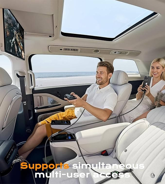 Temdan for Travel Vacation Essentials,3 in 2 USB C Cable for Apple Watch Charger/iPhone 17 Charger/Lightning,Multi Charging Cable Cord,Camping Essentials,Designed for iWatch &iPhone 16-12-6FT Black