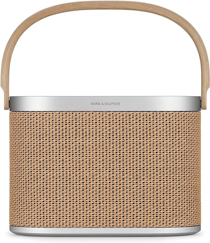 Bang & Olufsen Beosound A5 - Portable Bluetooth Speaker with Wi-Fi Connection, Carry-Strap, Nordic Weave