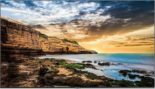 SAMSUNG 43” QET Series LFD Display with Integrated MagicInfo Lite Player, Crystal 4K Processor and UHD Resolution, 8ms Response Time, 300 nit, Home UI, Built-in Speakers, LH43QETELGCXZA