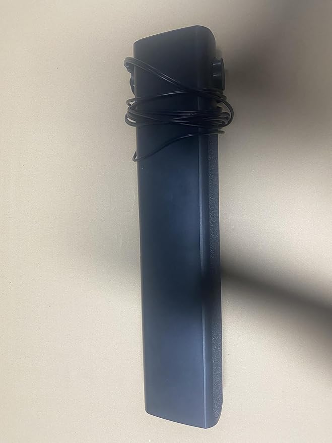 Computer Speakers, USB Powered 3.5mm AUX PC Sound Bar for Desktop Monitor, Gaming Speakers with Headphones & Microphone Link, Superb Stereo Sound, Plug-n-Play (Black)