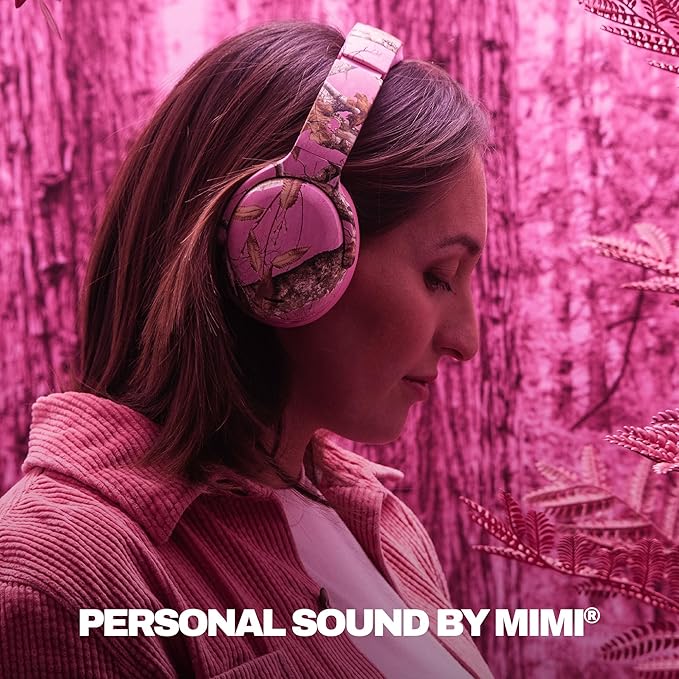 Skullcandy Crusher ANC 2 Wireless Over-Ear Bluetooth Headphones with Multi-Sensory Bass, Active Noise Cancelling, Up to 60 Hours Battery, Microphone for iPhone Android - Realtree Edge Colors White