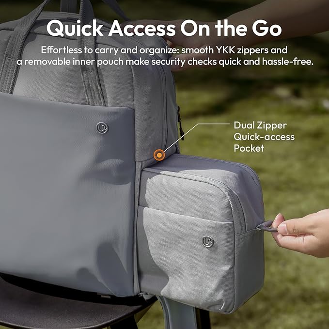 ULANZI F08 Camera Bag Lightweight, Professional Splash-proof Photography Camera Case Travel for Photographers Unisex Drone DSLR Mirrorless Camera Lens Tripod Holder 16'' Laptop-18L