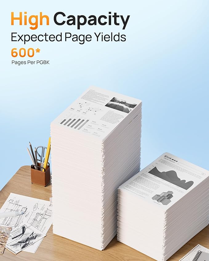 4 Pack PGI-280XXL PGBK Ink Replacement for Canon 280 PGBK PGI-280XXL PGI 280 XXL Compatible with PIXMA TR8620a TR8622a TR8600 TR8520 TS9521c TR7520 TS9120 TR8622 TS9520 TS6220 TS6320 TS702a Printers