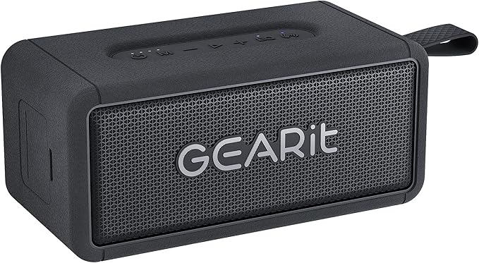 GEARit Portable Bluetooth Wireless Speakers - IPX6 Waterproof Speakers - 40W Loud Wireless Outdoor Speaker - AUX & TWS Pairing - Perfect for Gift, Home, Vacation