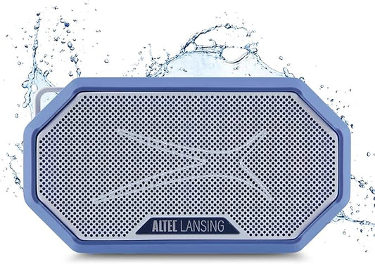 Altec Lansing Portable Bluetooth Speaker HYDRAMINI 2.0, IP67 Waterproof, Portable Speaker, 12h Playtime, Wireless Pairing, USB-C Quick Charge, Magnetic Bluetooth, Voice Assistant Integration