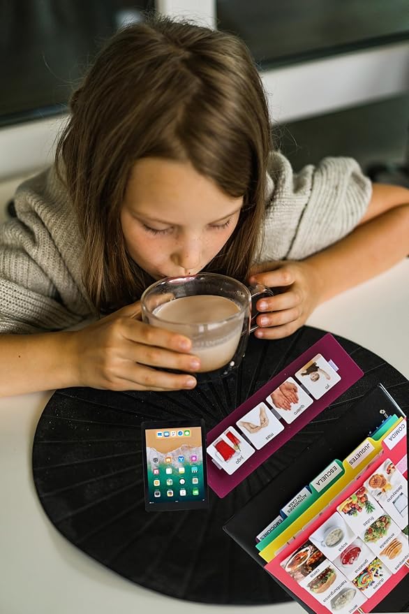 Visual Communication Book,162 ASD Photo Picture Cards: Autism Language Vocabulary, Speech Articulation Therapy, ADHD & Apraxia Learning