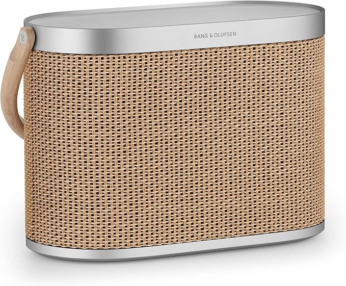 Bang & Olufsen Beosound A5 - Portable Bluetooth Speaker with Wi-Fi Connection, Carry-Strap, Nordic Weave