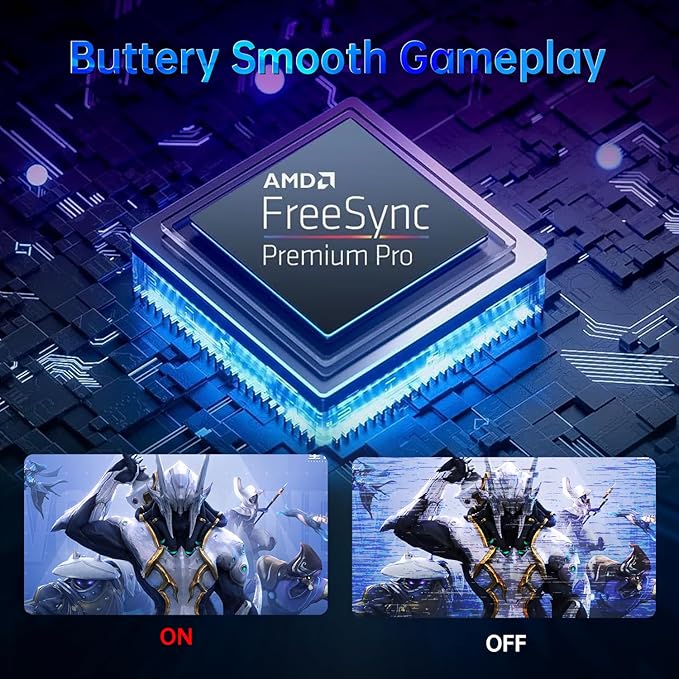 28 Inch 4K UHD 3840x2160 144Hz Gaming Computer Monitor,1ms IPS PC Screen,AMD FreeSync Premium,125% sRGB,95% DCI-P3,Monitor with Speaker,HDMI2.1,DP1.4,Height Adjustable