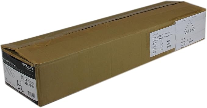 StarTech.com 12U Open Frame Server Rack - 19" 2 Post Network Rack – Free Standing Audio Video & IT Equipment (RK12OD)