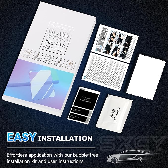 SXCY for 2025 Lexus RX350 Anti-Glare Matte Screen Protector 14 Inch for 2023-2025 RX350 Accessories Navigation Screen Protector 9H Tempered Glass