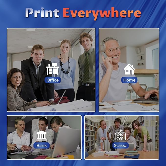 TN436 Toner Cartridges High Yield 4 Pack Compatible with MFC-L8900CDW HL-L8360CDW for Brother TN436 TN433 TN431 Toner Work with MFC-L8610CDW L8895CDW L8905CDW L9570CDW HL-L8260CDW L9310CDW Printer