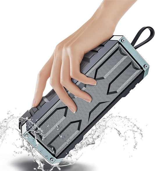 comiso Bluetooth Speaker 5.3, IPX7 Waterproof Portable Bluetooth Speaker Bluetooth Wireless with 20W Stereo Sound, 24H Playtime, Small Speakers with Deep Bass for Home, Outdoor, Beach, Travel