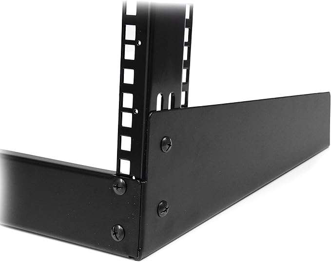 StarTech.com 12U Open Frame Server Rack - 19" 2 Post Network Rack – Free Standing Audio Video & IT Equipment (RK12OD)