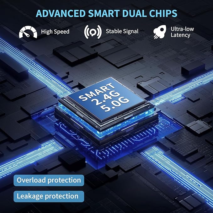 2025 AX3000 WiFi 6 Range Extender, WiFi Extender Signal Booster with Gigabit Ethernet Port, Dual Band (2.4G&5.8G) WiFi Repeater Cover to 13888sp.ft, Faster Speed and Wider Cover, Quick Setup (White)