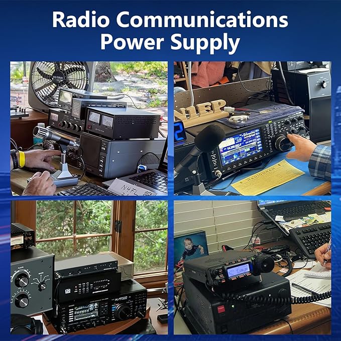 SS-30P 13.8V 30A DC Regulated Universal Compact Bench Power Supply, AC-DC Power Converter, 20W USB & Type-C Quick-Charge, Anderson Connectors & 1/4 inch Bingding Posts for HAM&Amateur Radio