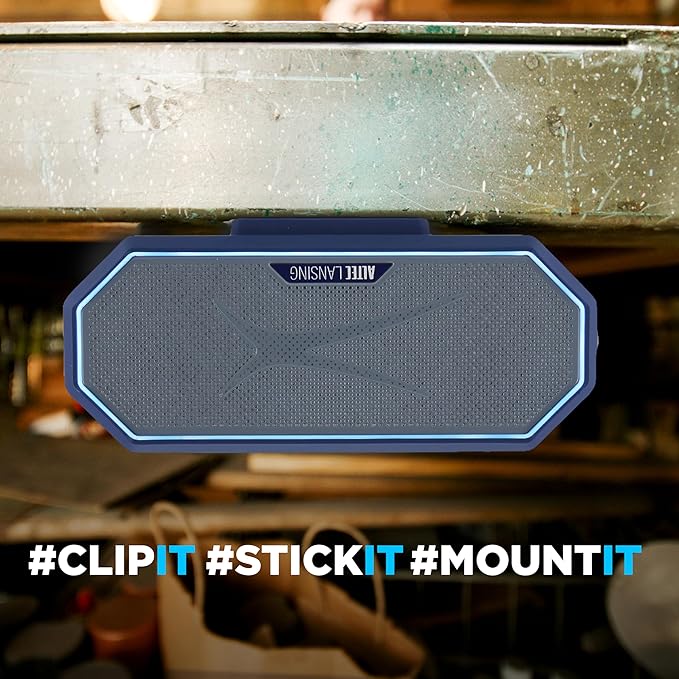 Altec Lansing - Portable Bluetooth Speaker HYDRABLAST 2.0, Waterproof IP67, 20W Output Power, Magnetic Bluetooth Speaker (Dallas Cowboys)