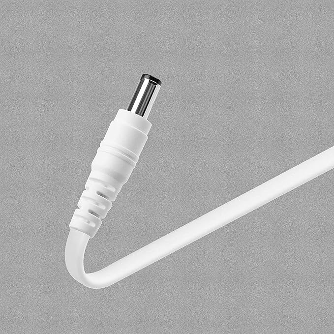 Power Extension Cord for Alexa Echo Dot 3rd Gen/Dot 4th Generation/Show 5, 10ft Long Flat Charger Cable