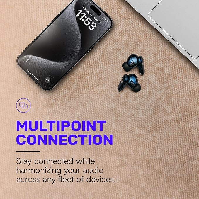 Raycon Pro Earbuds Wireless Bluetooth with Hybrid Active Noise Cancellation, Awareness Mode, 40-Hour Battery, 6 Microphones, IPX5 Water Resistance, Comfortable Ergonomic Fit, Bluetooth 5.3 (Silver)