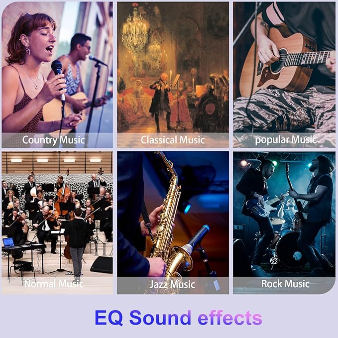 Bluetooth Speakers, 60W(80W Peak) Portable Loud Wireless Stereo Speaker with Rich Bass, Bluetooth 5.0, FM Radio, Colorful Light, TWS Pairing, EQ, 10000mAh Battery, Outdoor Speaker for Home Party Gift