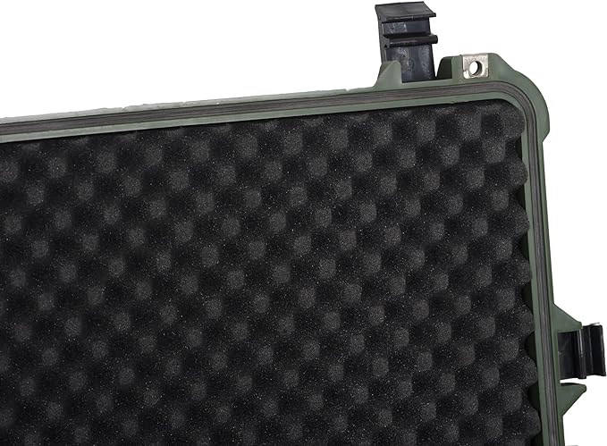 MEIJIA Portable All Weather Waterproof Protective Hard Case,Compact Camera Case with Customizable Fit Foam,Fit Use of Drones,Camera,Equipments,20.62 x16.85x8.11inches (Green)