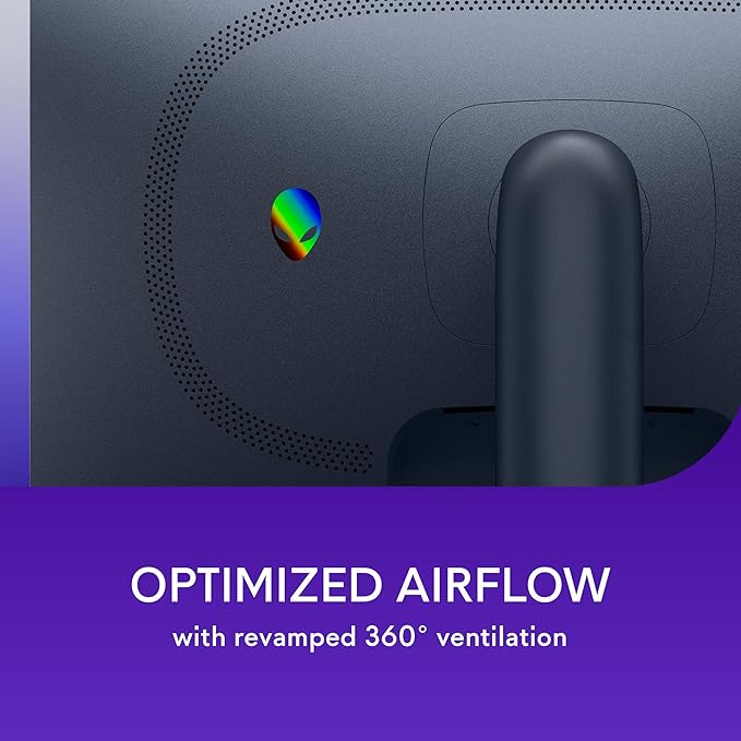 Alienware 27 Gaming Monitor - AW2725DM - 27-inch QHD 180Hz 1ms Display, IPS, NVIDIA G-SYNC, AMD Freesync, VESA AdaptiveSync.