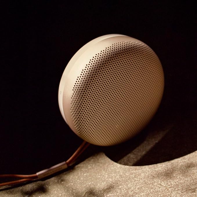 Bang & Olufsen Beosound A1 (2nd Generation) Wireless Portable Waterproof Bluetooth Speaker with Microphone, Gold Tone