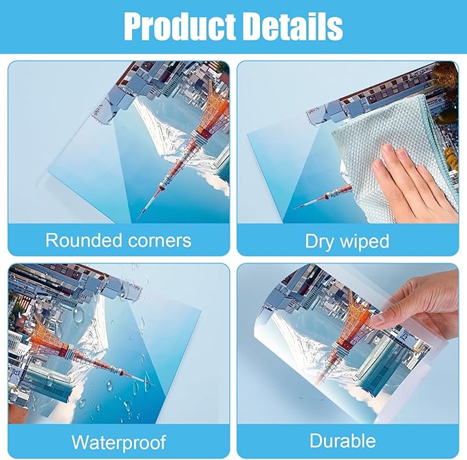 100 Pack Lamination Pouches 6" x 9" 5 mil Clear Index Card Laminating Pouches File Card Laminating Pouches Thermal Laminate Pouch Tags for Work Permits Pass Cards Student ID Cards