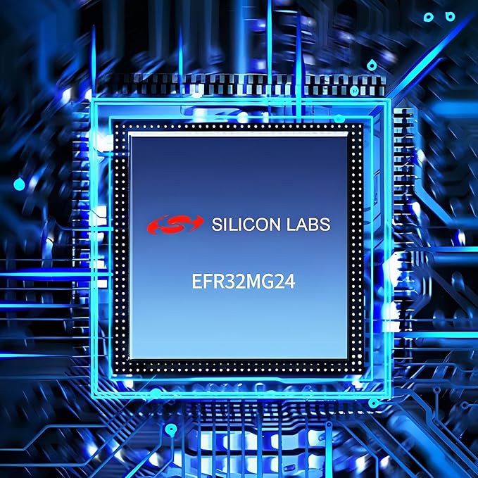 Zigbee 3.0 USB Dongle Gateway, EFR32MG24 Chip, Compatible with Home Assistant, ZHA and Zigbee2MQTT, Works with OpenHAB, Smart Home USB Zigbee Coordinator