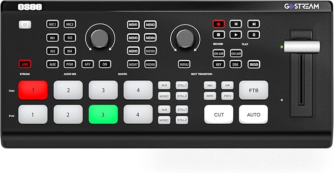 Osee GoStream Deck HDMI Pro Live Streaming Multi Camera Video Mixer Switcher with NDI Updatable