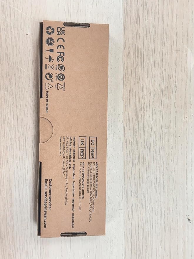 INSWAN INS-Flip 4 4K USB Portable Document Camera/Webcam/Visualiser—13MP Ultra HD, Foldable Design, Auto Focus, Mic, LED, Compatible with Mac OS, Windows, iPad, Chromebook for Distance Learning