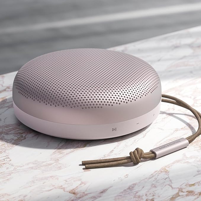 Bang & Olufsen Beosound A1 (2nd Generation) Wireless Portable Waterproof Bluetooth Speaker with Microphone, Pink