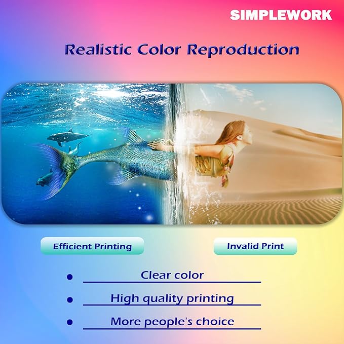 TK-5242 Toner High Capacity Cartridge Set (4Pack, 1BK/1C/1M/1Y) -1T02R70US0 1T02R7CUS0 1T02R7BUS0 1T02R7AUS0 for Kyocera ECOSYS P5026cdn P5026cdw M5526cdw M5526cdn Laser Printers.