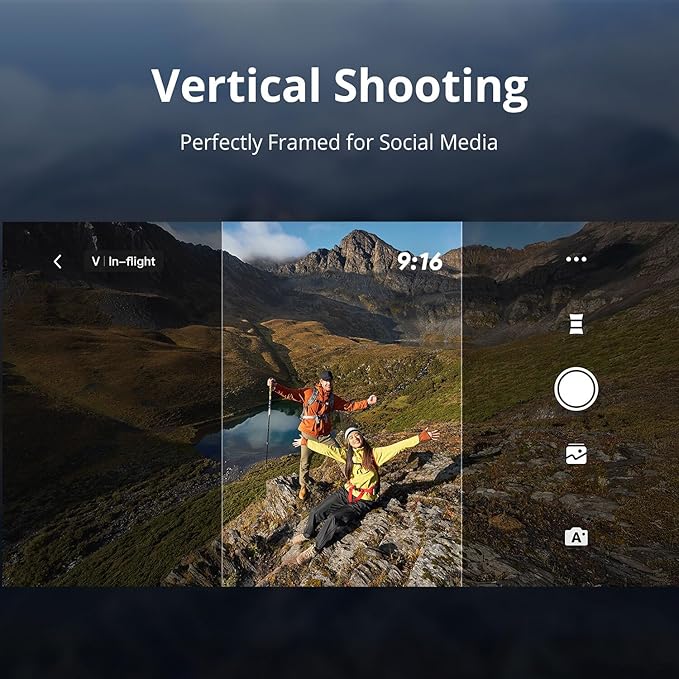 Potensic ATOM 2 Drone Fly More Combo (96-Min Flight) with 4K Video, 8K Photo, Under 249g, 6.2 mile Transmission, AI Track, Vertical Shooting + 128GB Card + Pilot Kit