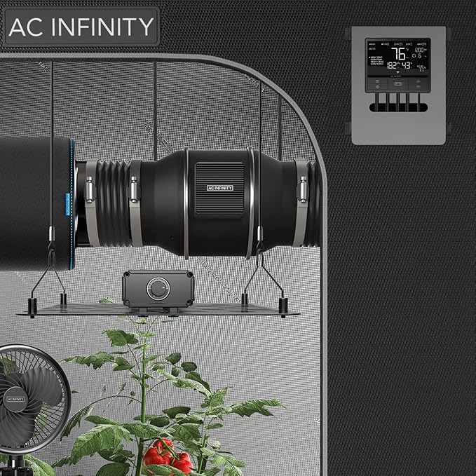 AC Infinity Controller 69 PRO, Smart Environmental Controller with Temperature, Humidity, VPD, Timer, Cycle, Schedule Controls, for Grow Tent Cooling Ventilation Lighting