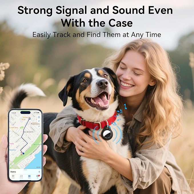 4 Pack for Airtag Keychain Holder,IPX8 Waterproof for Apple Air Tag Case,air Tags-4 Pack Apple Holder,Anti-Scratch&Shockproof,for Airtag Holders for Pet Tracking, Bags, Kids, Keys, Luggage（4 Colors）