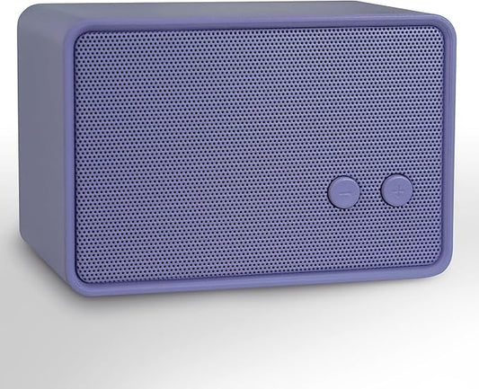 K-Cube-PP Bluetooth Speaker, 5W HD Sound, Bluetooth V5.0, 12H Playtime, Purple