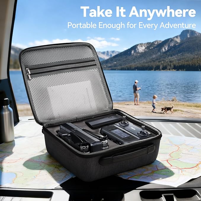 Ruko F11GIM2 Drones with Gimbal+EIS 4K Camera for Adults, 96 Min Long Flight Time 16404ft Long Range FPV, Auto Return Home with GPS, Level 6 Wind Resistance, Foldable Quadcopter