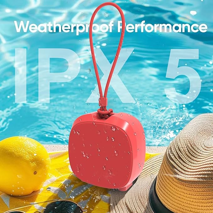 Bluetooth Speaker Portable Media Players Clear Loud Stereo Sound Deep Bass Wireless Speaker With Lights TWS IPX5 Waterproof Small Speakers Long Playtime for Home/Party/Outdoor/Beach Electronic Gadgets