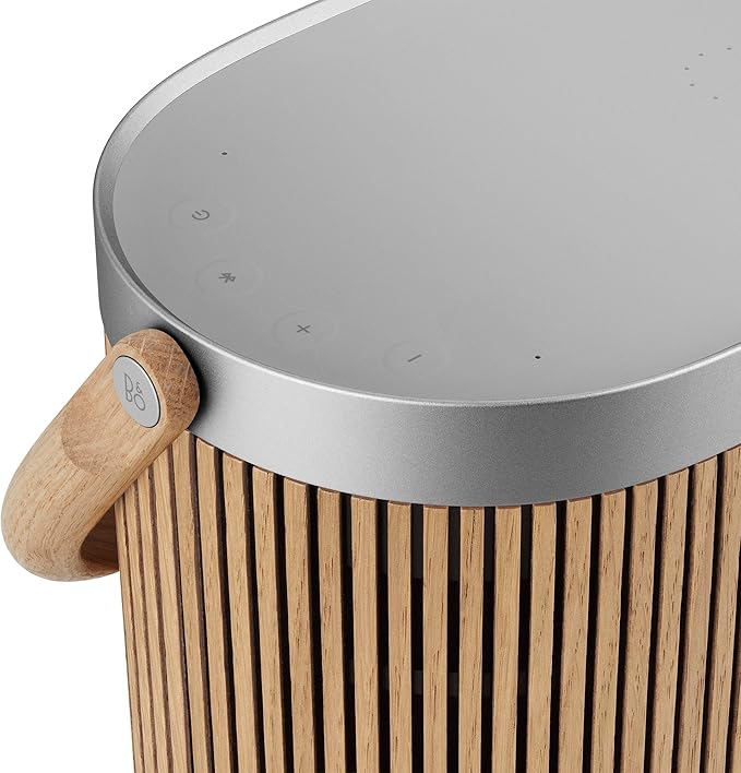 Bang & Olufsen Beosound A5 - Portable Bluetooth Speaker with Wi-Fi Connection, Carry-Strap, Oak