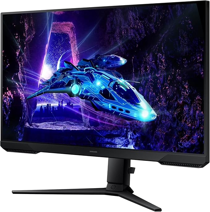 Samsung 27-Inch Odyssey G3 (G30D) Series FHD Gaming Monitor, 1ms, 180Hz, AMD FreeSync, Adjustable Stand, Black Equalizer, Virtual Aim Point, Eye Saver Mode, Flicker-Free, LS27DG302ENXZA