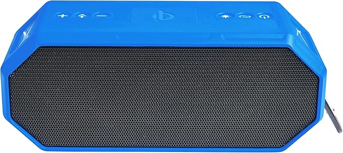 Altec Lansing - HydraBlast Wireless Portable Bluetooth Speaker, IP67 Waterproof for Parties, USB C Rechargeable Outdoor Speakers with Built in Phone Charger and LED Lights, 20 Hour Playtime