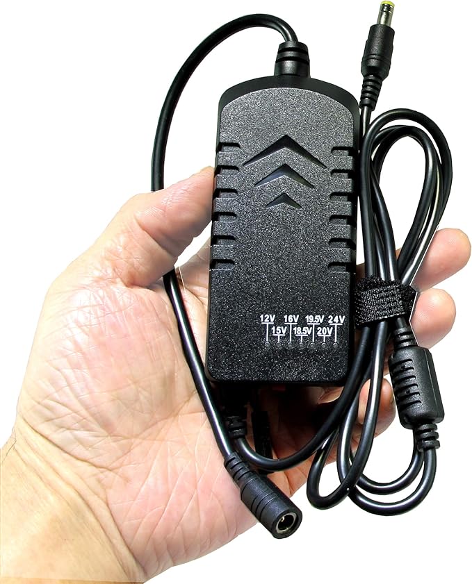 Super High Capacity (256 Wh) Battery with Multi Output Voltages (12V, 15V, 16V, 19V, 24V) Uninterrupted Power Supply Function UPS250-DD90X