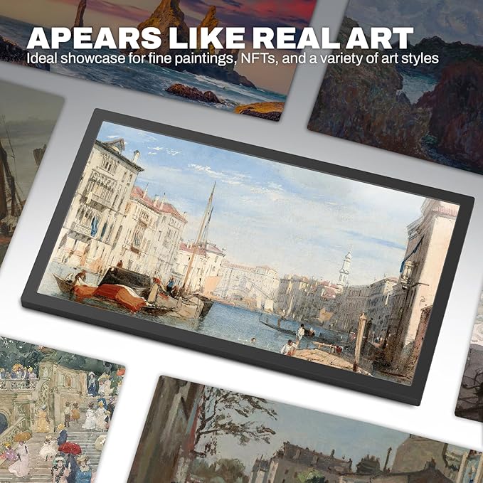 Large Digital Picture Frame 27 inch, 1920x1080 FHD IPS WiFi Digital Photo Frame with Remote, 32GB Storage, Auto-Rotate, Instantly Share Photo/Video via Apps/Email, USB/Mirco SD, Black