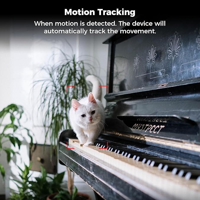 Vicohome 2CQ4 2K AI Solar Security Camera Wireless Outdoor and Indoor Camera, Battery Powered Cam, Color Night Vision,Two Way Audio,PIR Motion Detection, 360° View Pan/Tilt,Easy to Setup